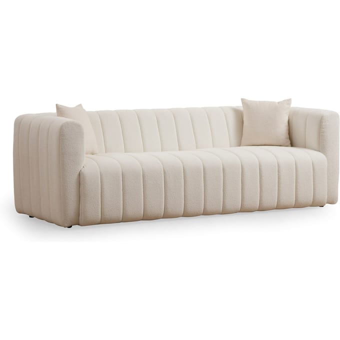 4-zitsbank Royal bouclé | Atelier Del Sofa