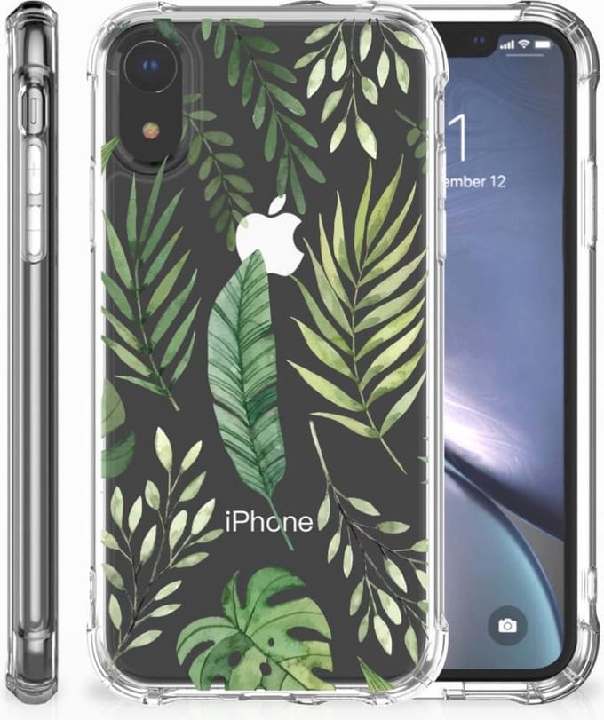 Apple iPhone Xr Case Leaves