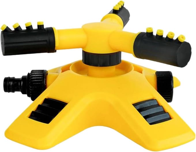 Watersproeier Gazon - Tuinbewatering Sproeier - Gazon Irrigatie - 360 Graden Roterend - 23 x 20 x 9.5 cm