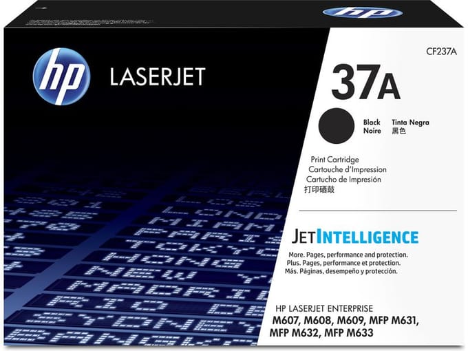 Tonercartridge hp cf237a 37a zwart
