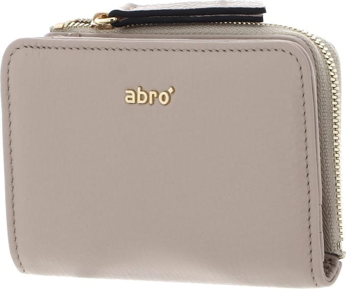 abro Portemonnee Leather Dalia Wallet Sahara Taupe