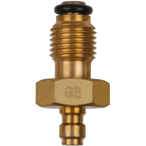 KS Tools 150.2343 Adapterstuk M14x1,5 buitenschroefdraad en 1/4 slangaansluiting met afdichtring