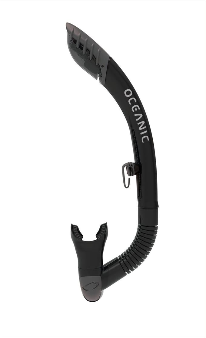 Oceanic Ultra Dry 2 - Snorkel - Volwassenen - Zwart/Titanium