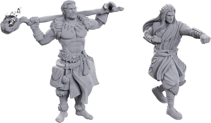 D&D Nolzur's Marvelous Miniatures Archdruid & Martial Art Adept