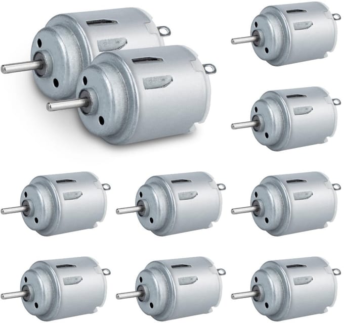 Set van 10 Kleine 3V-5V Micro DC Motoren voor DIY en Wetenschappelijke Experimenten