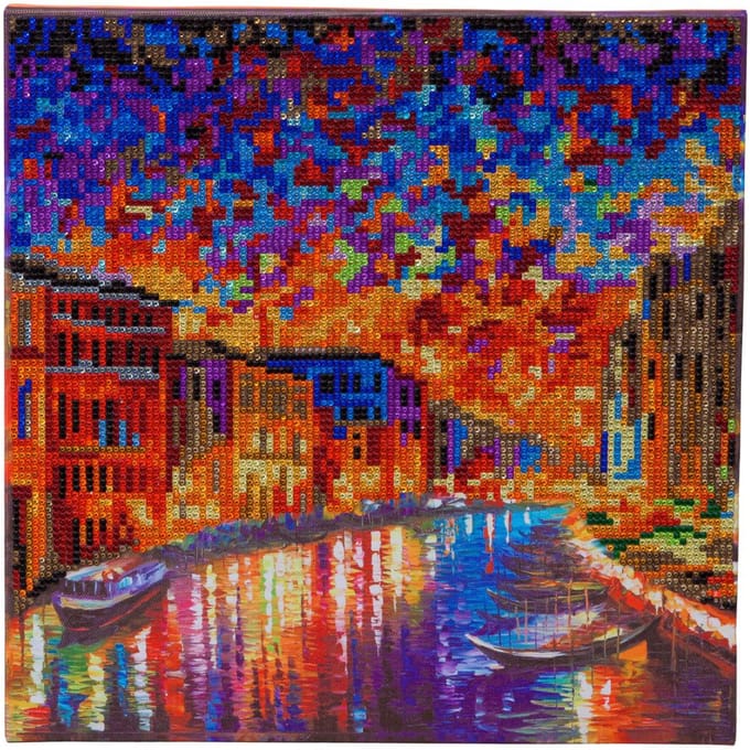 Diamond Painting "Crystal Art Kit" - Grand Canal Venice