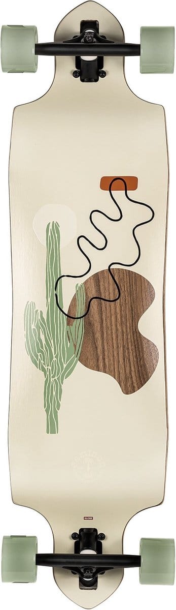 GLOBE Longboard Geminon Micro-Drop - Walnut/Cacti