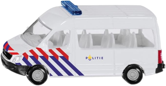 Siku Mercedes Benz Sprinter Politie 8,2 Cm Staal Wit (0806003)