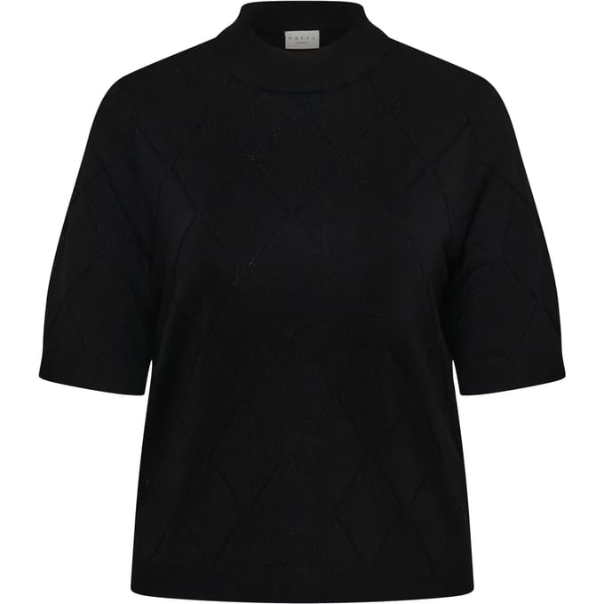 Gebreide trui voor dames KAFFE Curve Lizzy Argyle