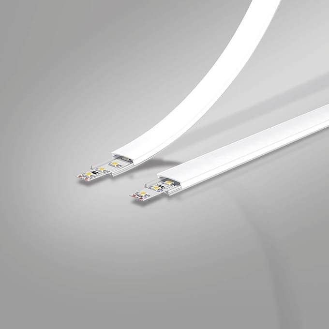 EVN APFLAT4AM200 EVN Lichttechnik Profiel Aluminium (l x b) 2000 mm x 18.00 mm 1 stuk(s)