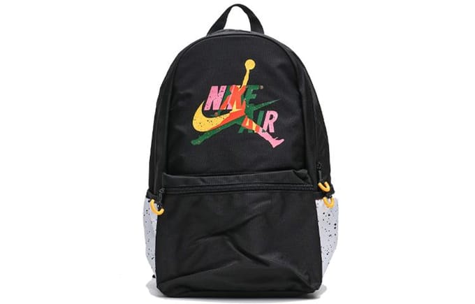 Jordan Polyester Basketbaltas Rugzak Groot Unisex Zwart Wit ONESIZE black