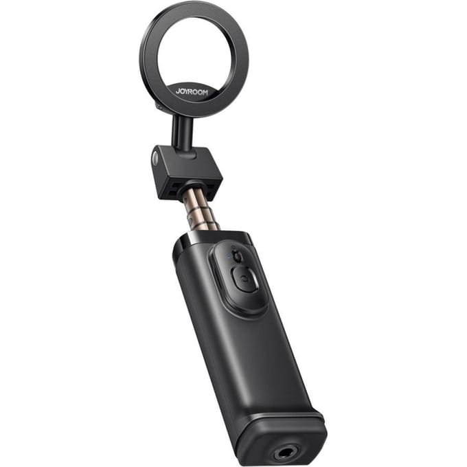 Joyroom JR-ZS509 MagSafe Compatible Selfie Stick with Bluetooth - Black