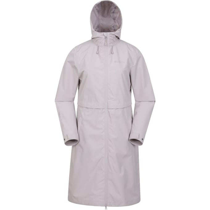 Mountain Warehouse Dames/Dames Hilltop Extra Lang Waterdicht Jasje (Licht Beige)