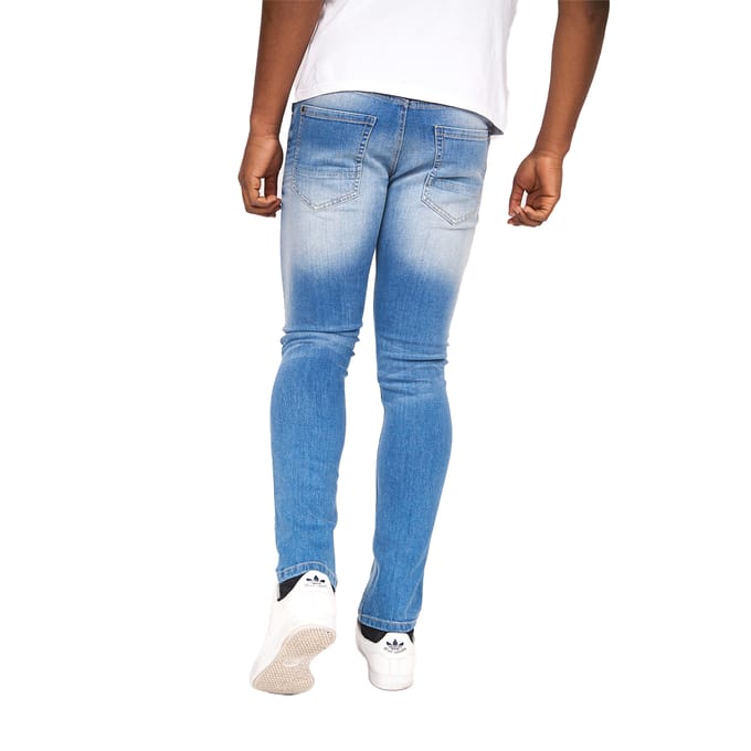 Crosshatch Heren Barbeck Slim Jeans (Lichte wasbeurt)