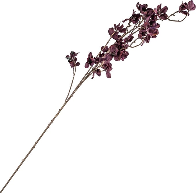 HomeBound by KY | Kunsttak kersenbloesem burgundy | 107cm | kunsttak