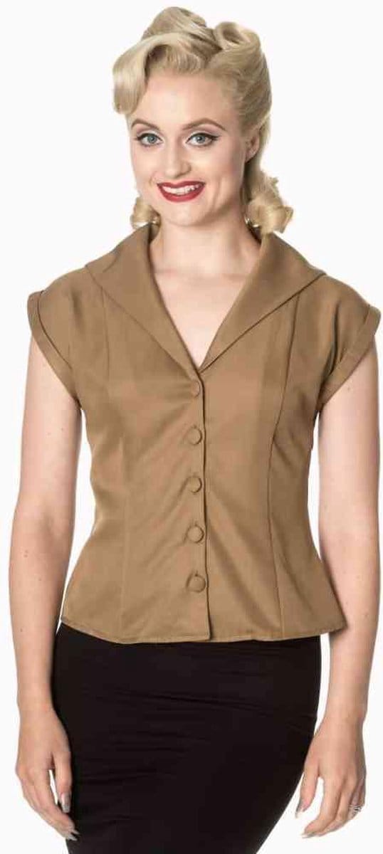 Dancing Days - DREAM MASTER Blouse - M - Bruin