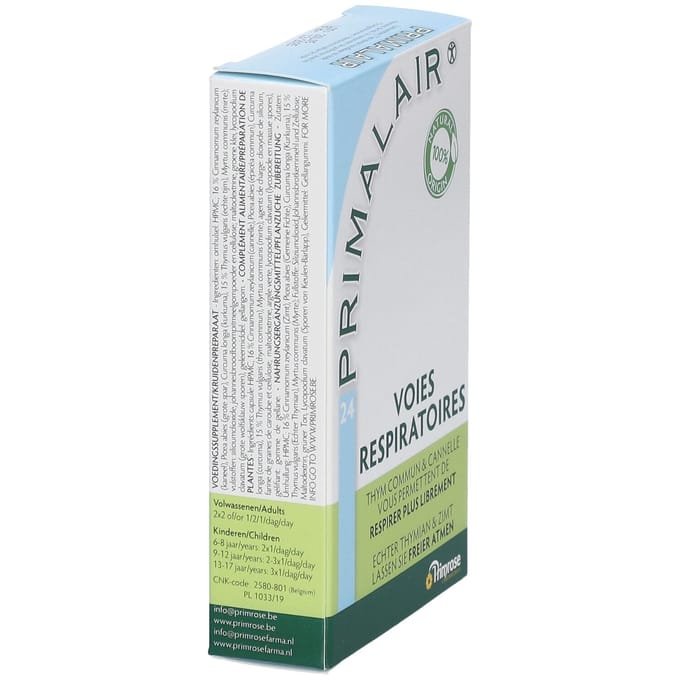 Primrose Voedingssupplementen Primrose Primalair 24cap