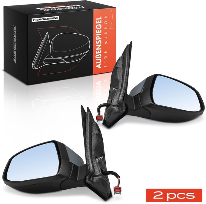 Frankberg 2x buitenspiegel links/rechts voor Ford Focus II Cabriolet