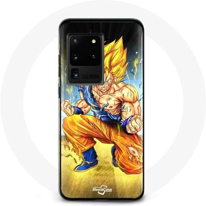 Case voor Samsung Galaxy S20 Ultra Son goku dragon ball boos lichaam