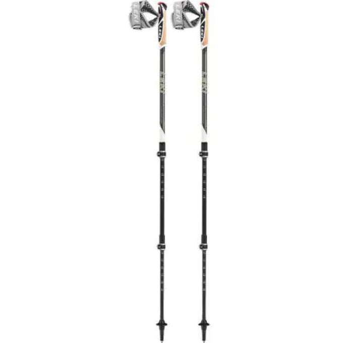 Leki 65326161 Wandelstokken Spin Black/Silvergrey/White
