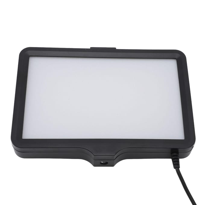 LED Camera Videolamp met RGB-filter USB-voeding Draagbare Fotografieverlichting Dimbaar LED-paneel black