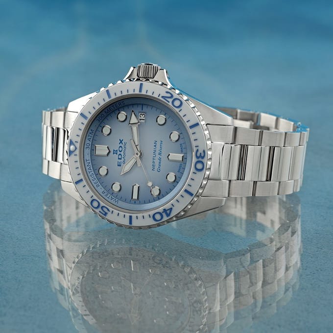 Edox Neptunian 80801-3BBUM-BUCDN Neptunian Grande Réserve Horloge