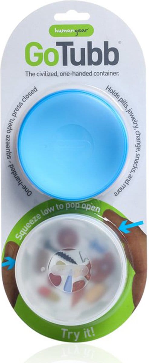 Human Gear GoTubb 2-Pack Large - opbergdoosjes voor reizen - BPA-vrij