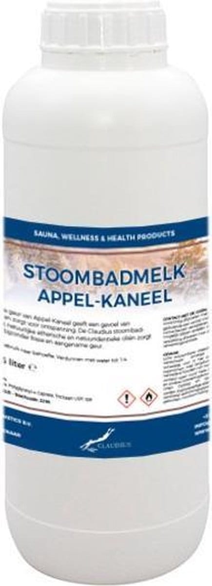 Stoombadmelk Appel-Kaneel 1 liter