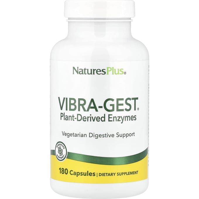 Vibra-Gest®, Plantaardig Enzym, 180 Capsules