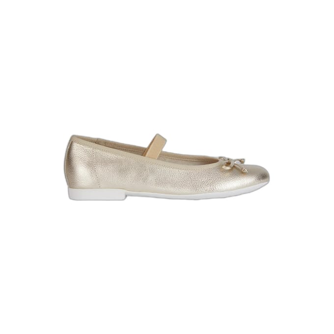 GEOX PLIE MEISJES Ballerina's - PLATINA