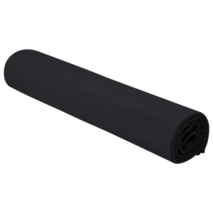 vidaXL - Sporthanddoeken - 2 - st - Zwart - 140 - x - 70 - cm - Polyester - en - polyamide