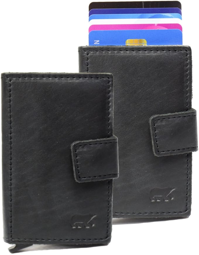 Bear Design Pip CL15254 pasjeshouder - Zwart