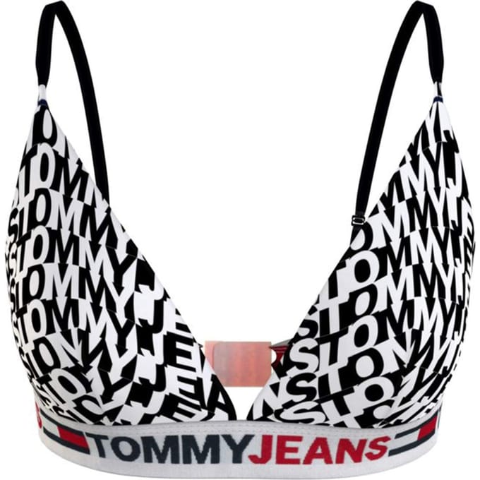 Tommy Jeans damesbeha met rood Unlimited-logo