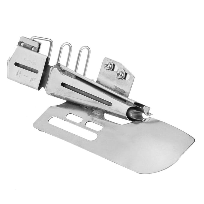 Overlock Binder Rechte Hoek Zoom Industriële Naaimachine Folder Hulpstuk Dubbel Vouwen 38 white