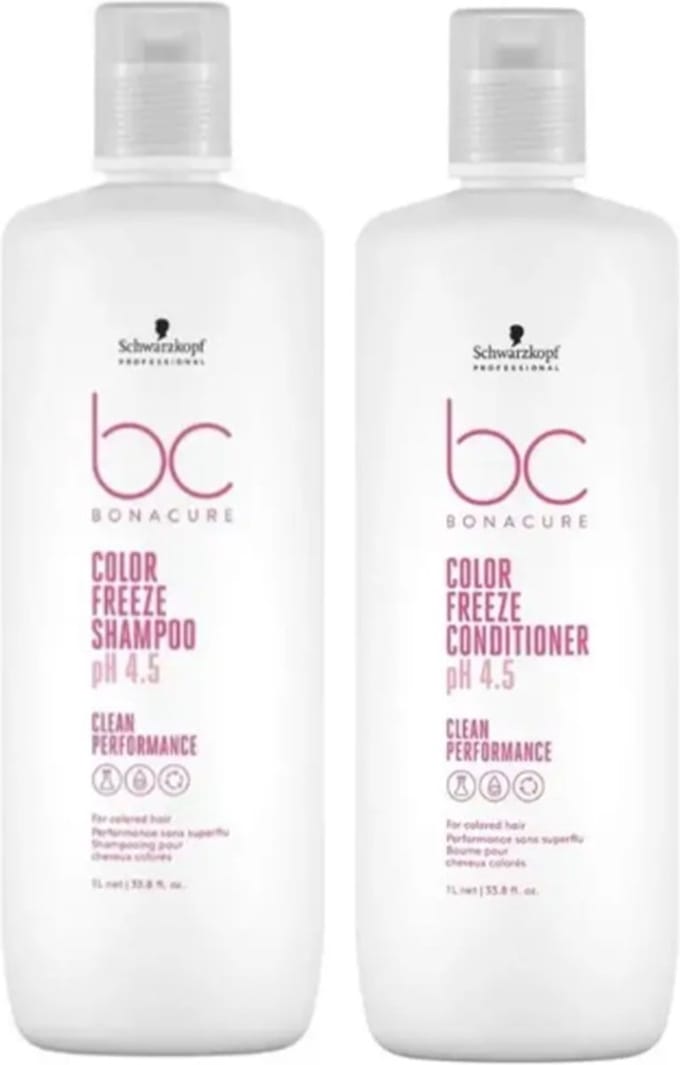 Schwarzkopf BC Color Freeze Shampoo & Conditioner - 2x1000ml