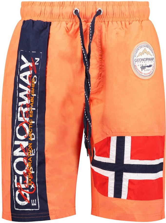 Geographical Norway Zwembroek Quemen Coral - L