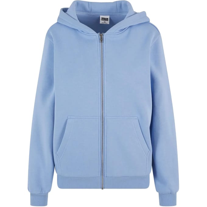 Urban Classics - Fluffy Vest met capuchon - 5XL - Blauw