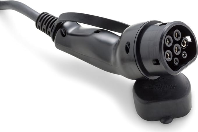 Ratio e-line Laadkabel auto | 11 kW | fase 3 - 16A | 15 meter |Type 2 - Recht - Type 2| Zwart| 39934