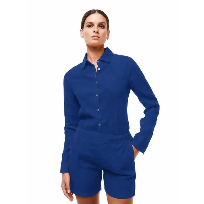 Dameshemd met lange mouwen Haris Cotton Essentials