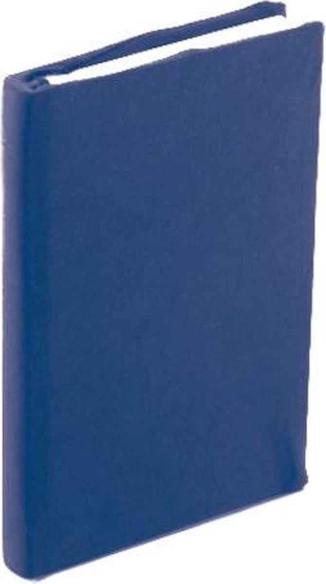 Kangaro boekenkaft - rekbaar - blauw - 4 stuks