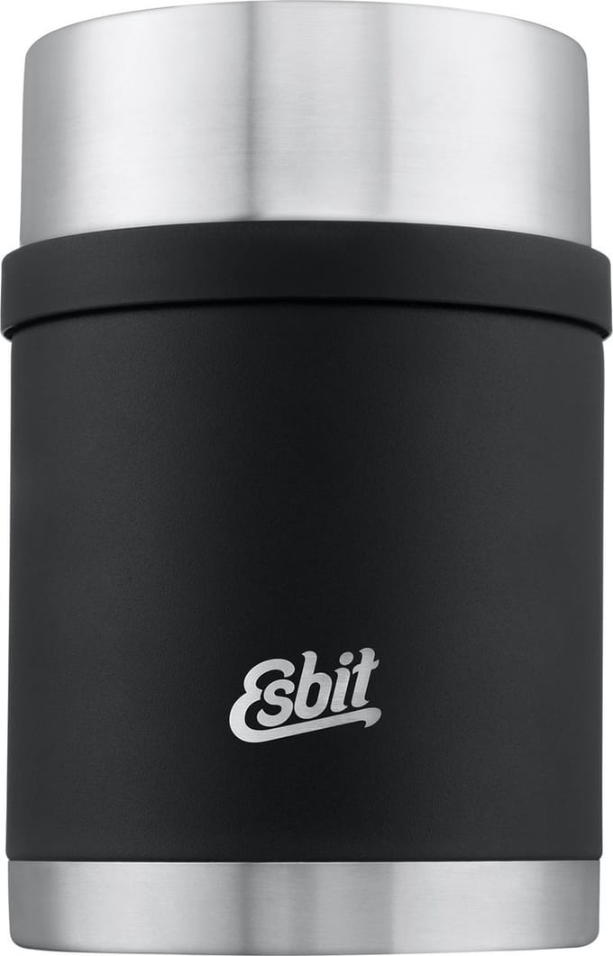 Esbit Sculptor Thermos Voedselcontainer - 750 ml - RVS - Zwart