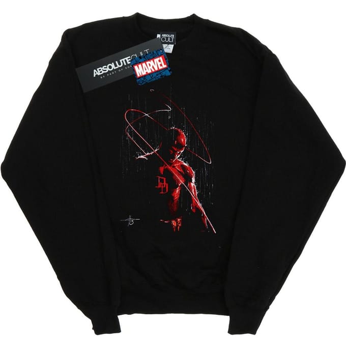 Marvel Heren Daredevil Schilderij Sweatshirt (Zwart)