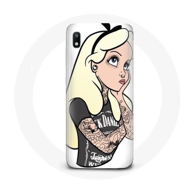 Hoesje voor Samsung Galaxy A10 Alice Tattooed Princess