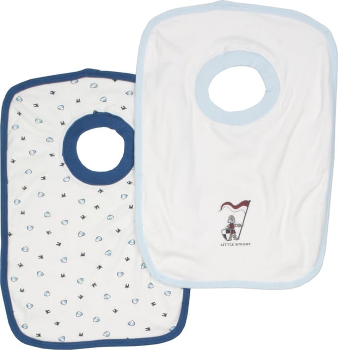 Bianco Blu Babies Slabber - 2 stuks - Blauw