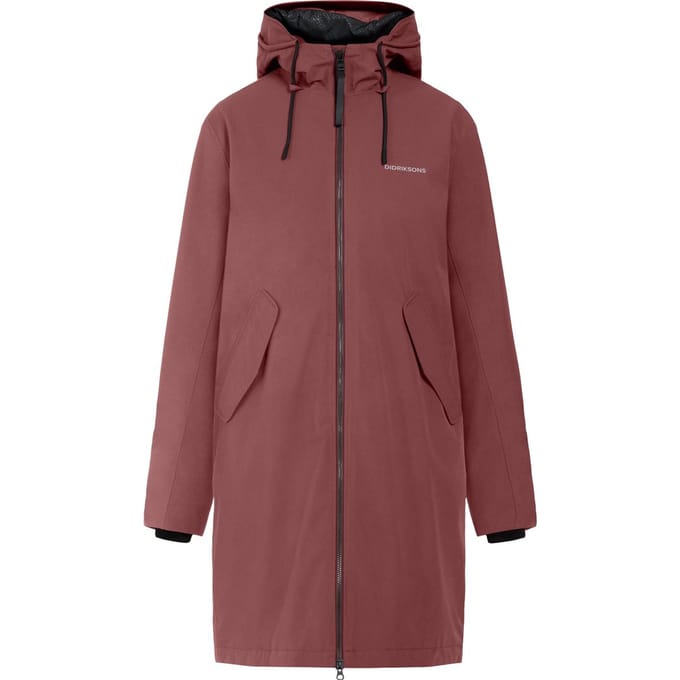 Didriksons FIA WNS PARKA Dames Outdoorjas - Old rust - Maat 36