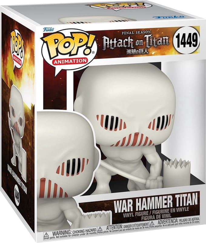 Pop Animation: Attack on Titan - War Hammer Titan - Funko Pop #1449