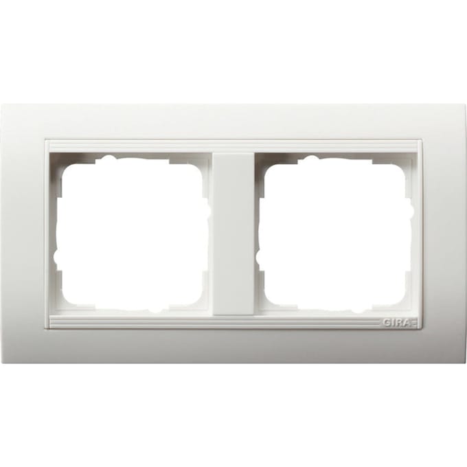 Gira Standaard 55 Afdekraam Standaard Schakelmateriaal - 021202 [2 stuks]