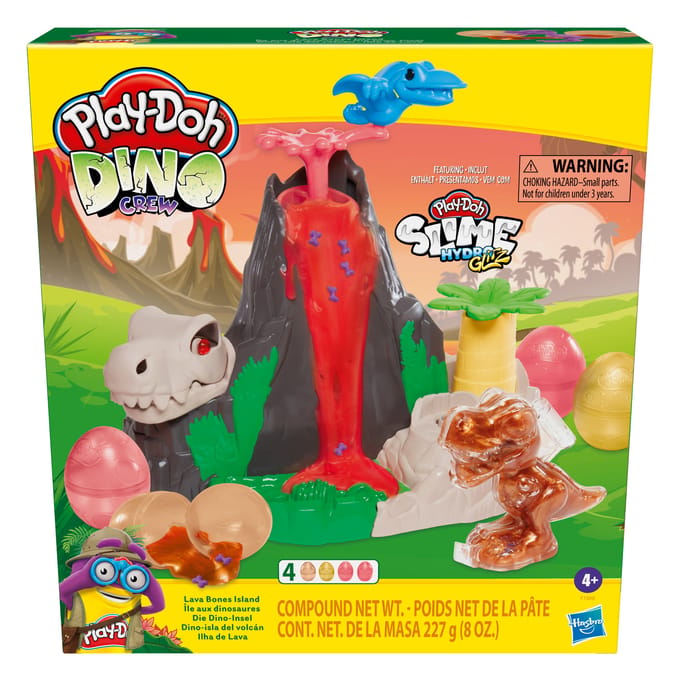 Play-Doh Dino Crew Lava Bones Island speelset Klei