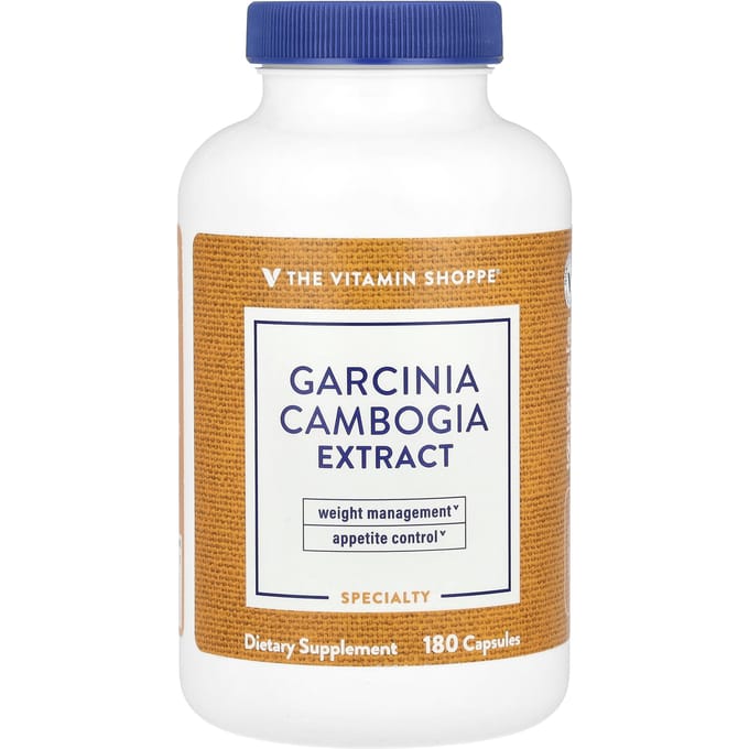The Vitamin Shoppe, Extrait de Garcinia, 180 Gélules