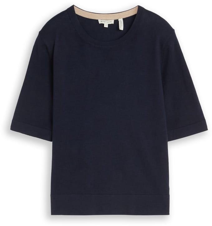 Regular fit pullover van mix van katoen en zijde met zijdegehalte